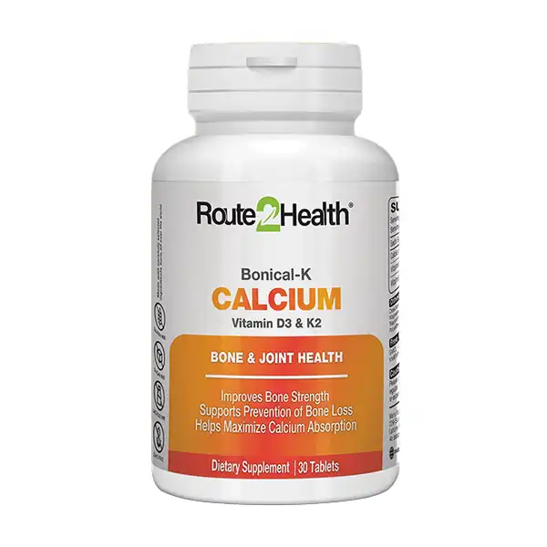 Route 2 Health Bonical-K Calcium Tablets (1 Bottle = 30 Tablets)